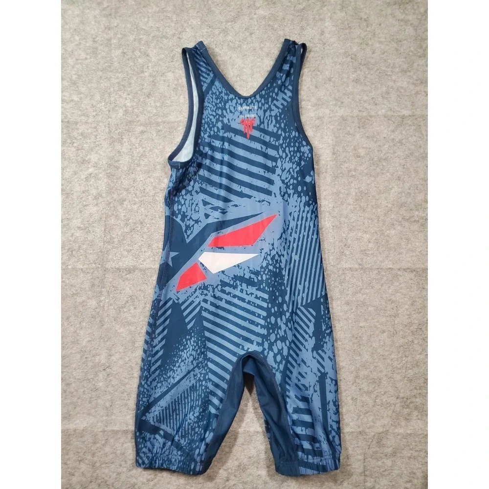 Adidas Team Iowa State Wrestling Championship Singlet Men's Size AS Climalite